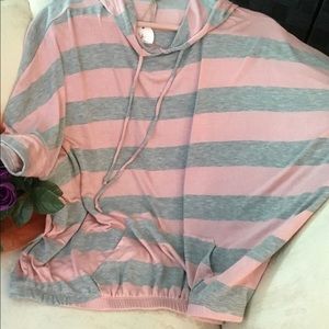 BNWT lovely pullover hoodie by HOPELY!
